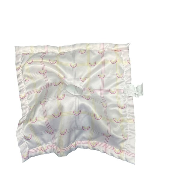 Parents Choice Pink Bunny Rabbit Security Blanket Lovey Satin - Picture 6 of 9